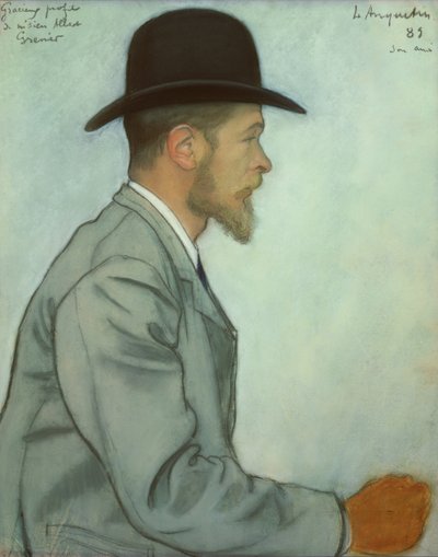 Albert Anquetin, 1885 by Louis Anquetin